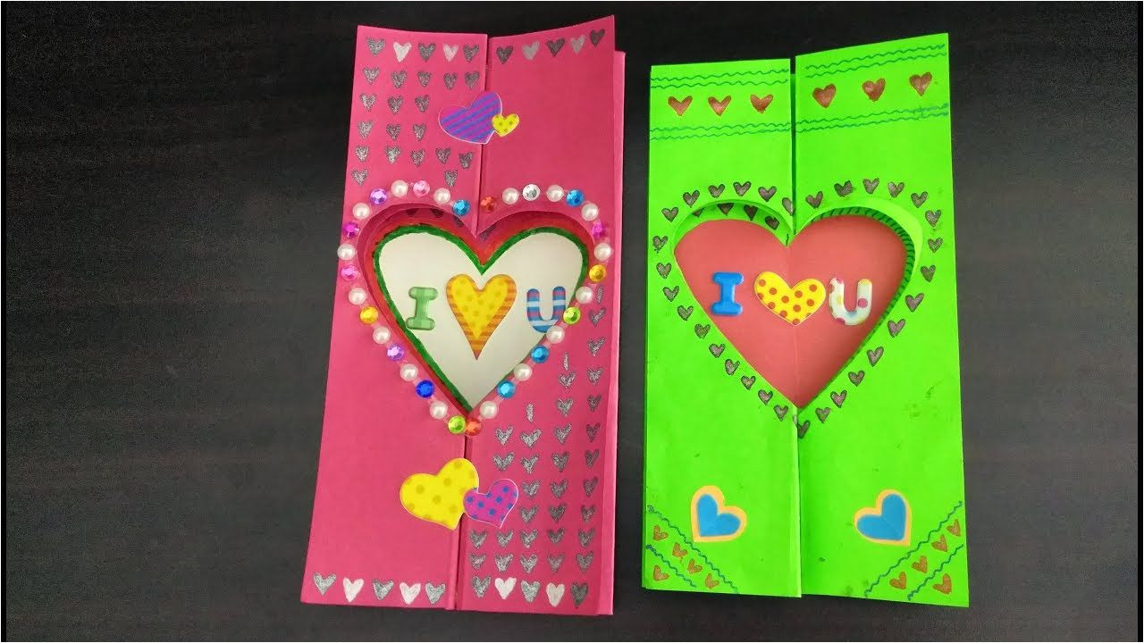 Simple and Easy Greeting Card How to Make Easy Greeting Cards at Home Handmade Greeting