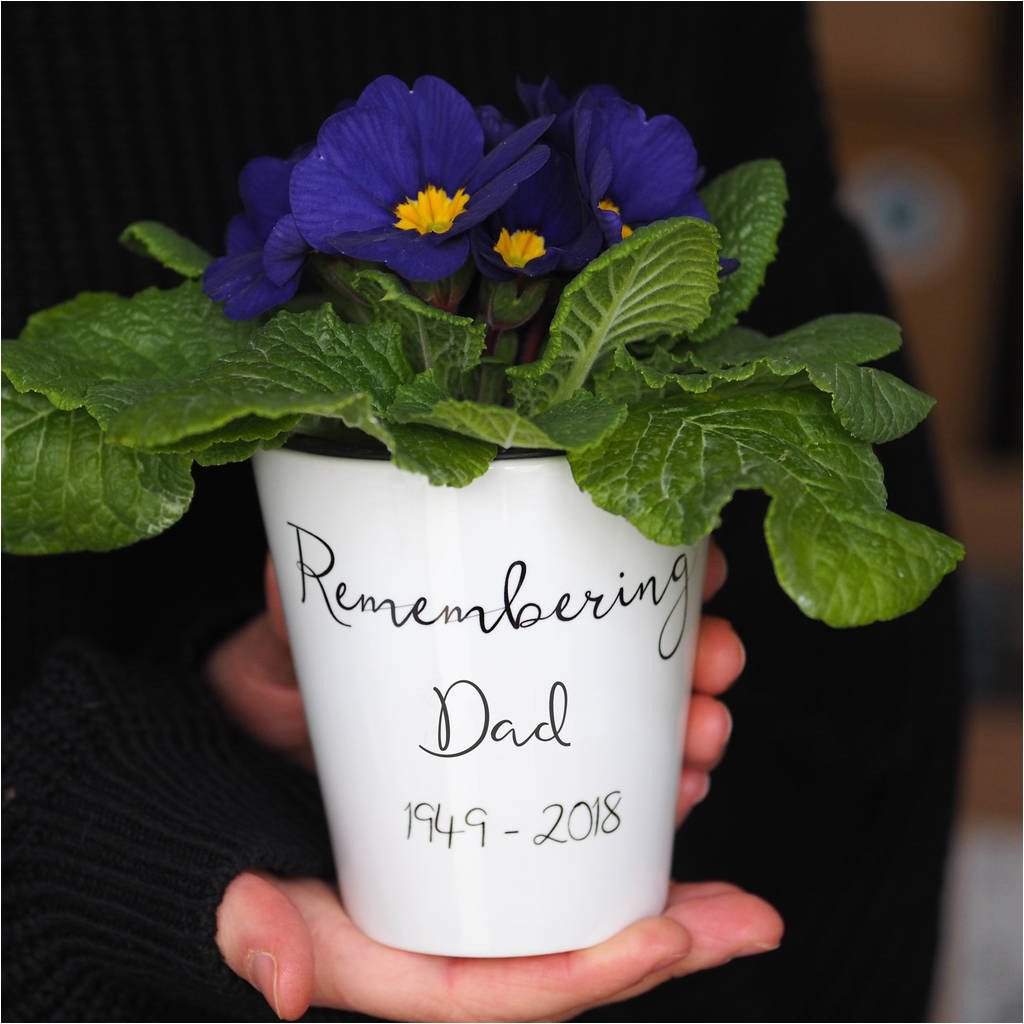 original remembrance flower pot gift with seeds jpg