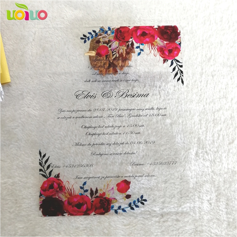 2018 luxury custom colorful printing clear acrylic card wedding invitation card printed with burgundy red flower jpg 960x960 jpg
