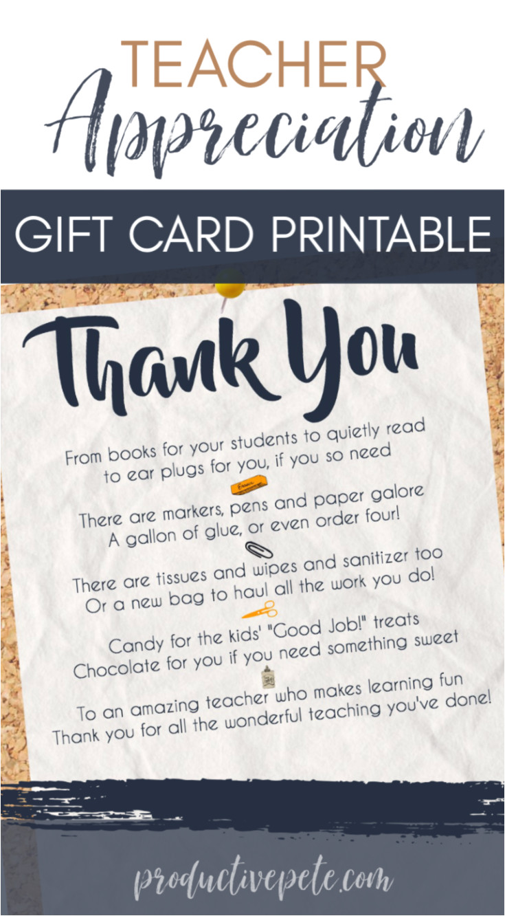 teacher appreciation gift card printable pin 3