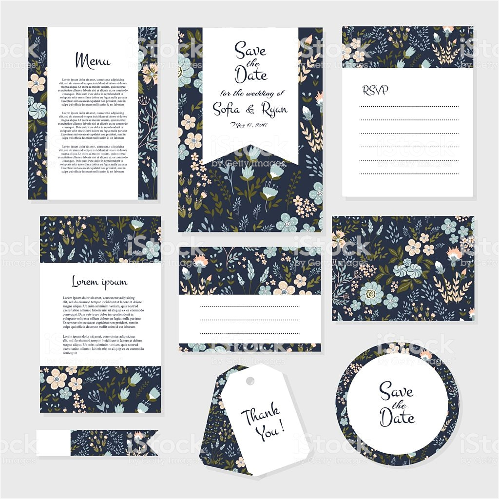 cards template for wedding vector id615911648