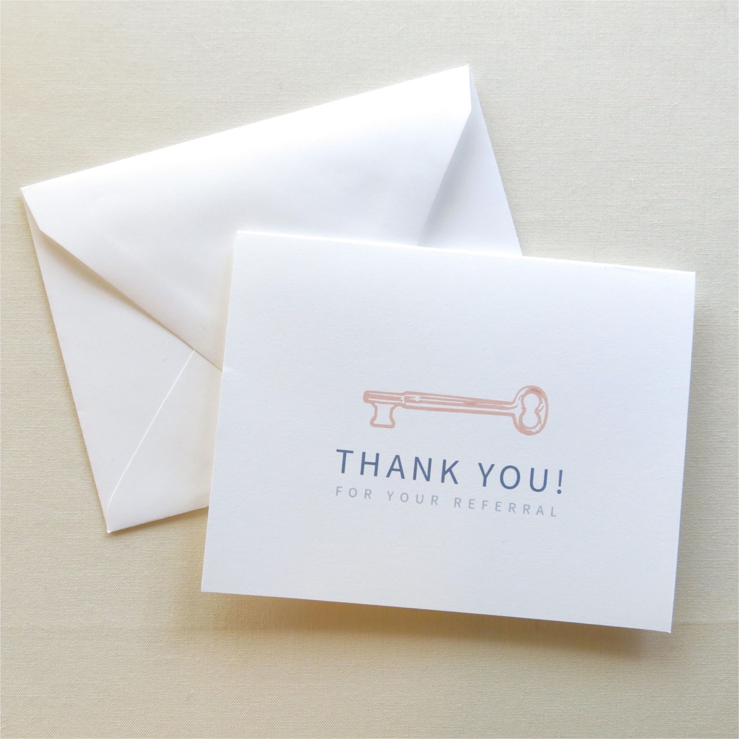 Thank You Card Real Estate Agent Real Estate Agent Thank You Card Thank You for Your