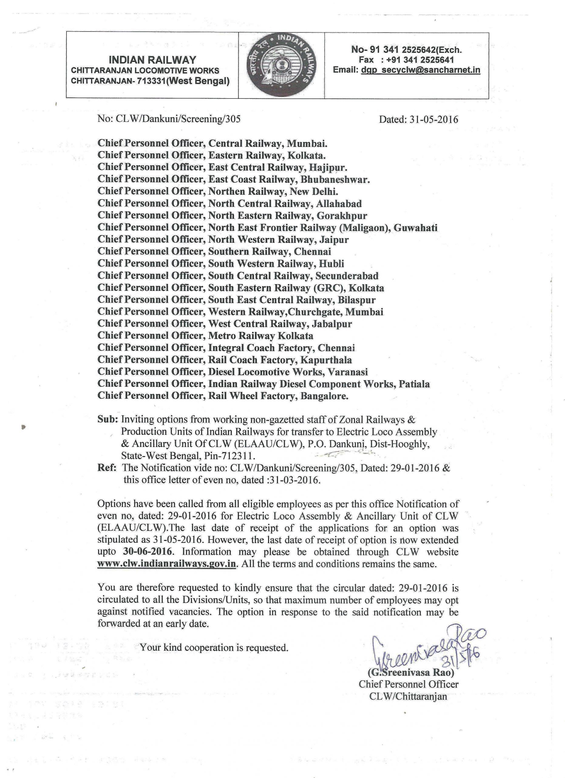Unique Medical Identity Card Indian Railway Welcome to Clw Official Website