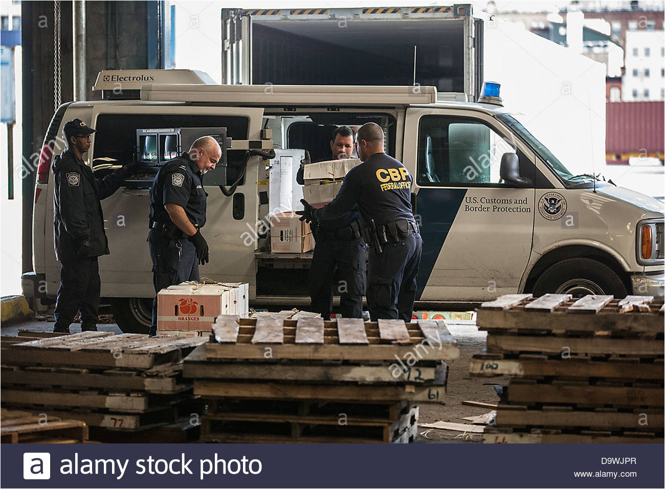 us customs border protection port of new york newark conduct first d9wjpr jpg