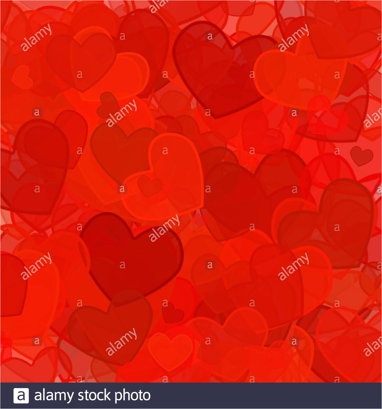 valentines day card background made of many red hearts copyspace love concept 2aptgc4 jpg