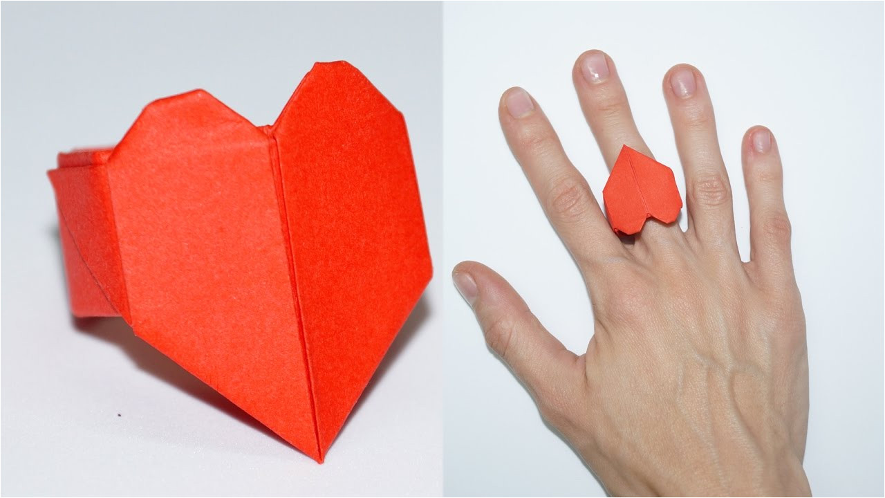 Valentine Card Kaise Banate Hai Diy Paper Crafts Ideas for Valentines Day Heart Ring Julia Diy