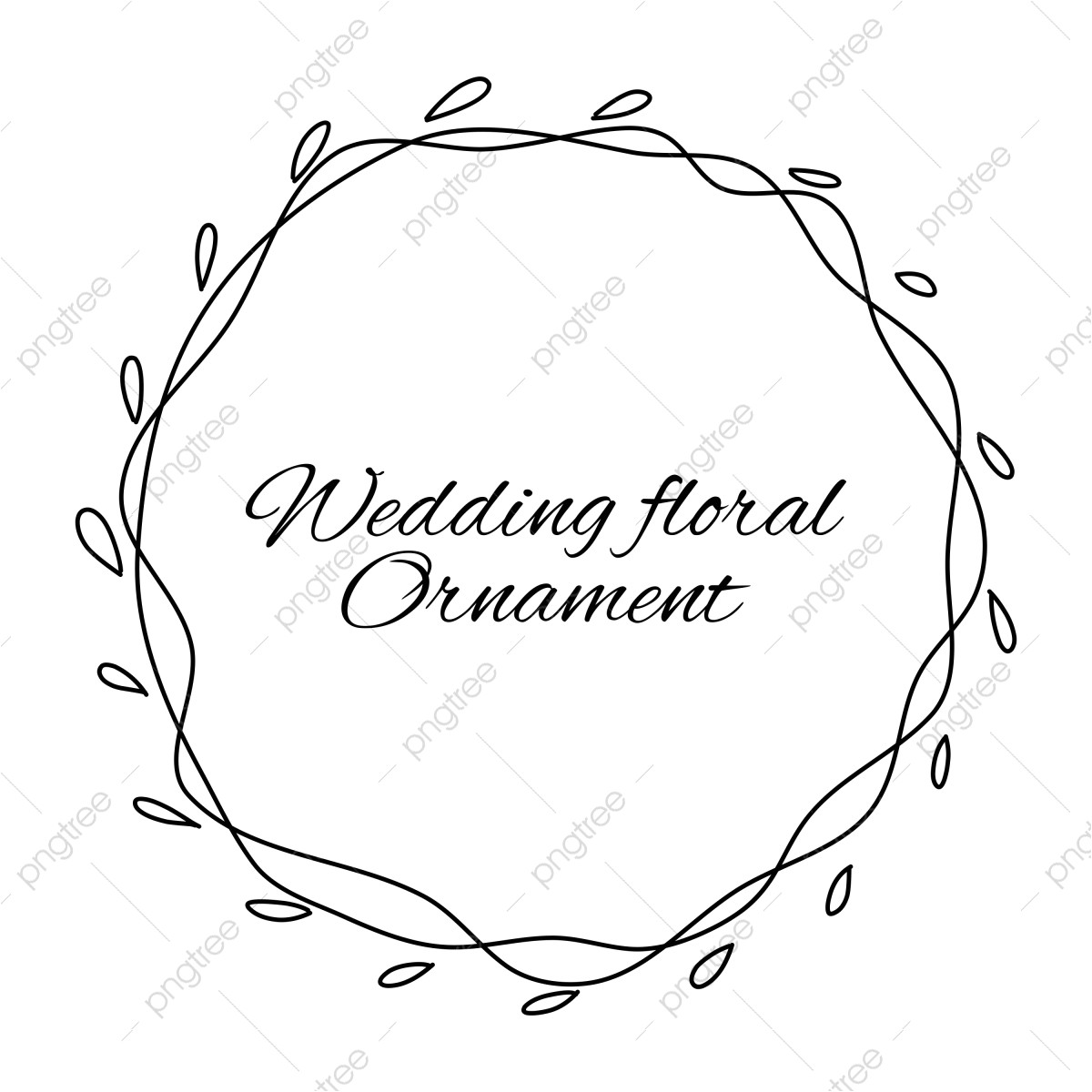 pngtree isolated frame ornament floral doodle hand drawn wedding invitation vector illustration png image 5044304 jpg