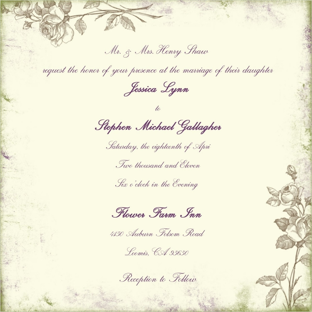 formal catholic wedding invitation wording with regard to fantasy 7 jpg