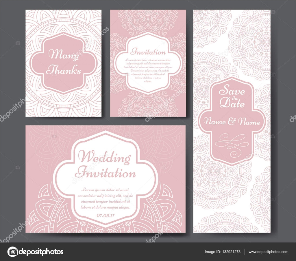 depositphotos 132921278 stock illustration card vector template for wedding jpg