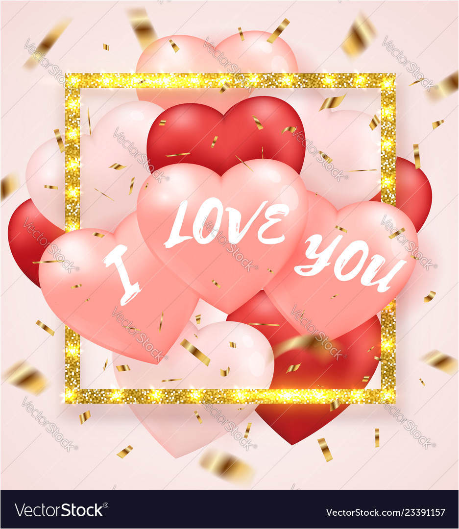 background for valentines day with balloons vector 23391157 jpg