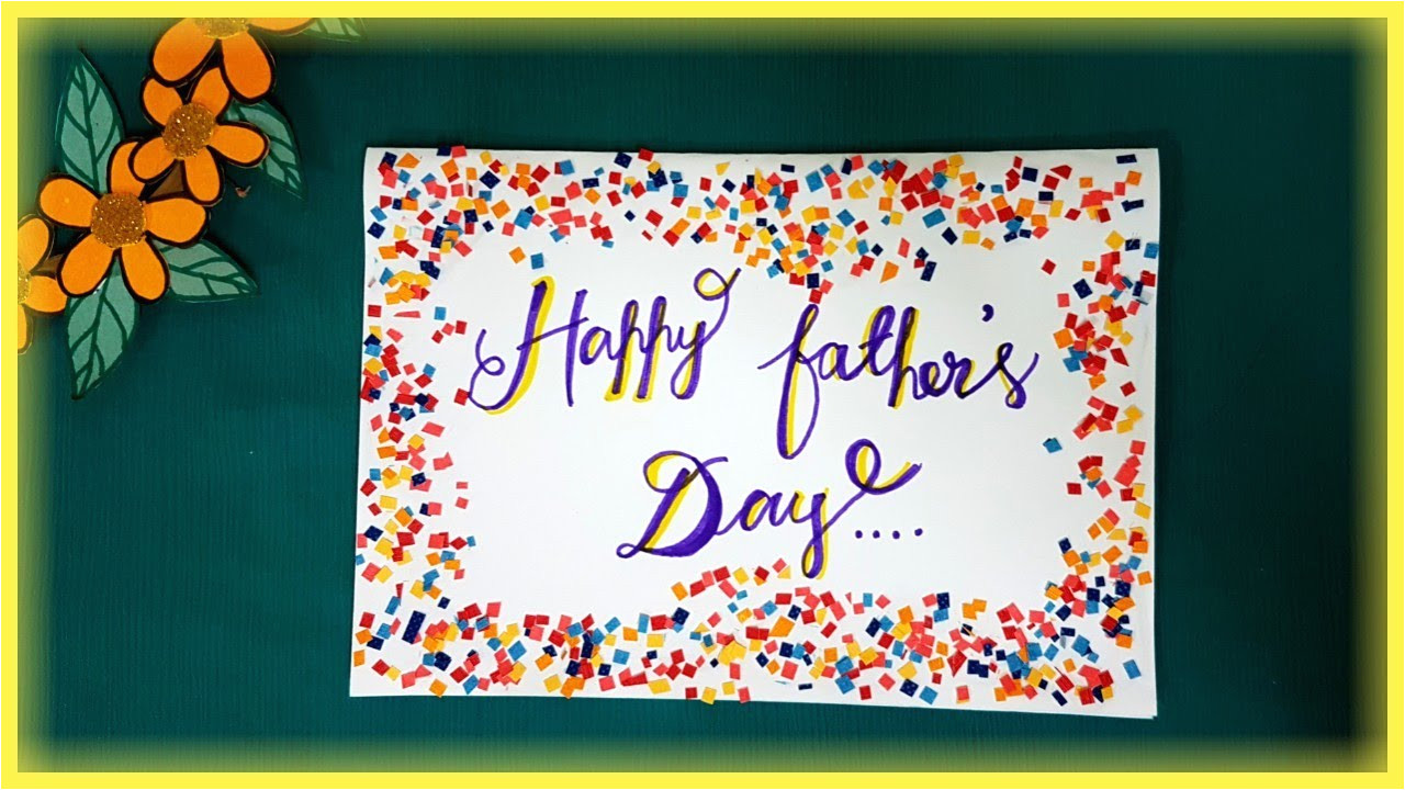 Beautiful Card for Father S Day Easy and Beautiful Card for Father S Day Diy Father S Day