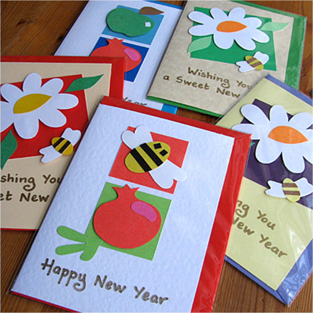 simple new year handmade cards for kids easy new year greeting cards