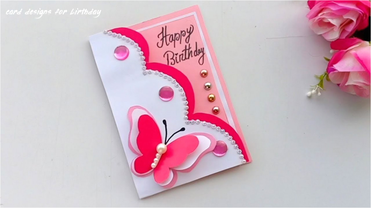 8 card designs for birthday