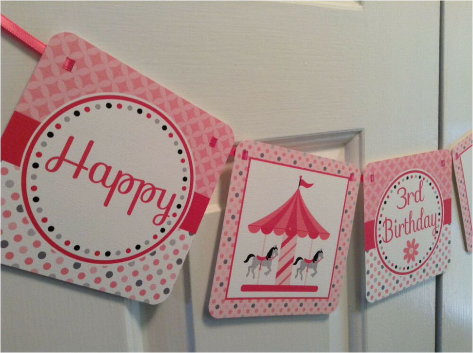 happy birthday banner card factory