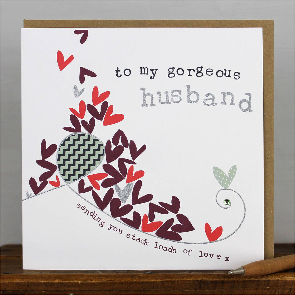happy birthday husband card
