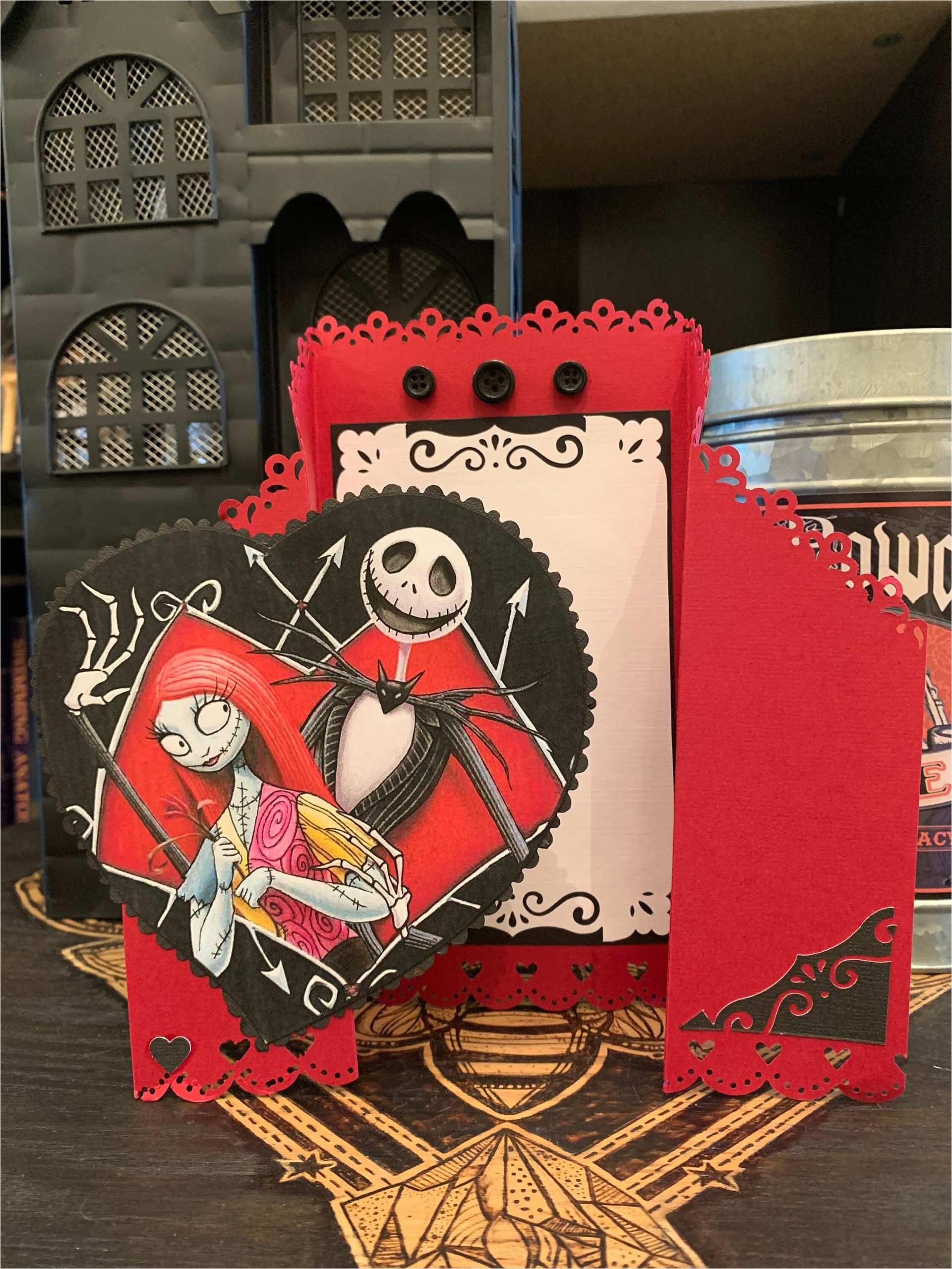 valentines card horror inspired