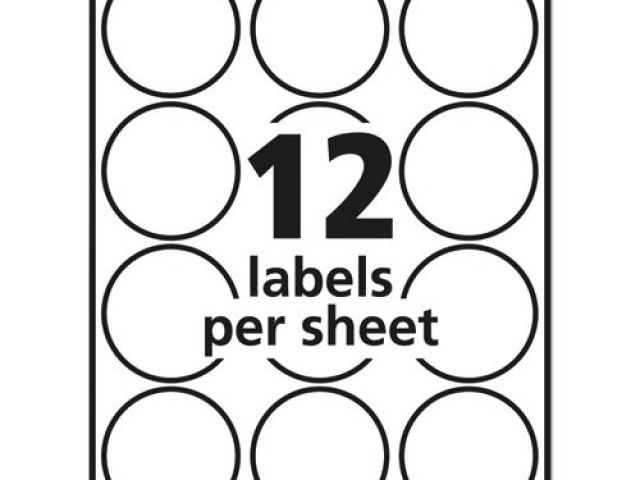 Avery Circle Label Template Avery 22807 Labels williamsonga.us
