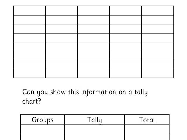 Frequency Table Template 10 Best Images Of Blank Tally ...
Blank Frequency Table