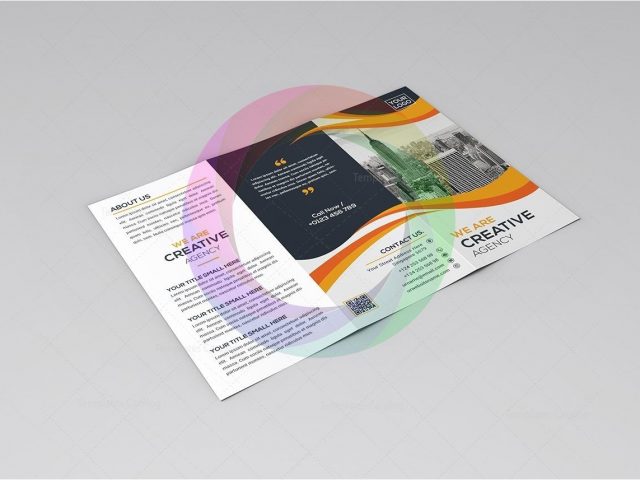 Name Card Printing Near Me Corporate Business Trifold ...