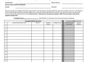 walkathon registration form template walk for wishes pledge walkathon pledge forms
