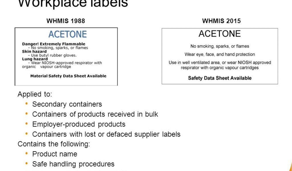 Whmis Workplace Label Template Ohs Webinar Workplace ...
